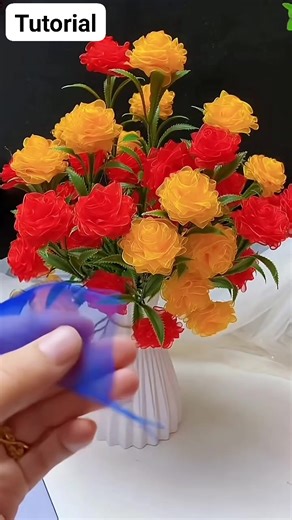 4.6K reactions · 511 shares | Tutorial Untuk Pemula Untuk Inspirasi Kreasi Bunga Dari Bahan Pita Organza/Organdi (Pita Kaca Transparan) #fyp #fbpro #jangkauansemuaorang #vidioreels #monetisasikonten | Leana Fa | Facebook
