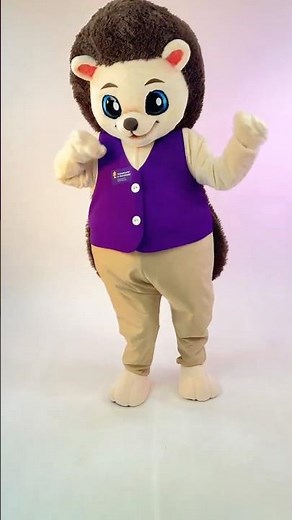 Hedgehog Mascot Costume 🦔✨ | For Brands, Marketing & Entertainment