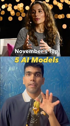 Top 5 AI models November edition #ai #llm