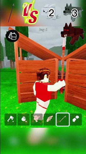 Spear vs STRONGEST Mob in 99 Nights in the Forest! 😱🔥
