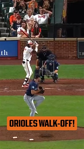 Jackson Holliday wins it for the Orioles! #Walkoff | MLB