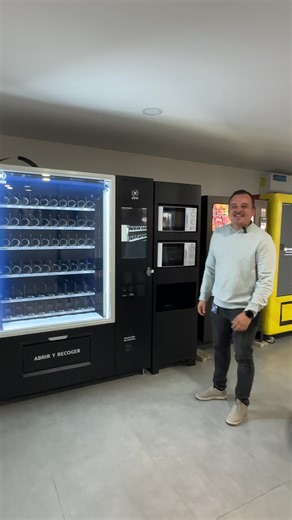 Máquina EVM6: Vending Mejorada con Módulos de Microondas