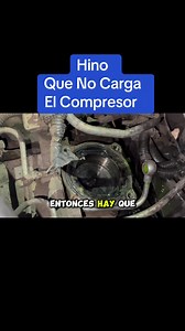 Hino Que No Carga El Compresor | Taller de Yeison