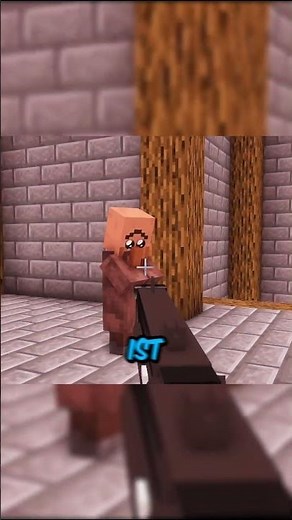 This villager has to make a decision... #minecraft #shorts #grox