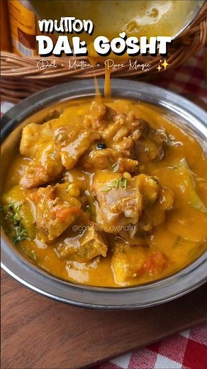 Traditional Mutton Dal Gosht Made Easy 👌