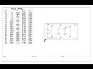 Intermediate AutoCAD - Paper Space and Table