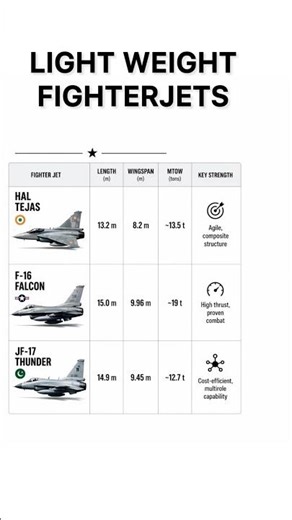 Tejas vs F-16 vs JF-17⚡Ultimate Fighter Jet Showdown #fighterjets #military #aviation #defense #jets