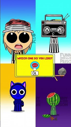 Spunki OC Vineria x Black x Tan x Jevin Phase 1-6 💀💀 Test IQ Challenge Incredibox Sprunki