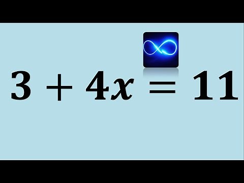 5. Simple equations, how to clear x in the correct order