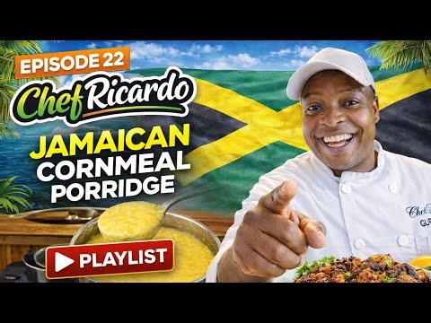Copy of The BES Jamaican Cornmeal Porridge Recipe! Coconut Milk, Nutmeg & Water Crackers 🇯🇲🥣