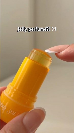 have u tried out the new sol de janeiro jelly perfume?! 👀🧡