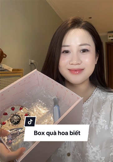 Hộp quà hoa biết — Ý tưởng trang điểm phong cách công chúa