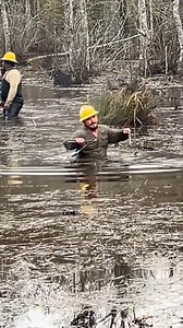 No waders needed Credits @ordiway93 #linecrate #lineman #linemanproblems #linemanissues #linetrash #trashlineman #highclasslinetrash #linemanporn #linemanshit #tramplineman | LineCrate