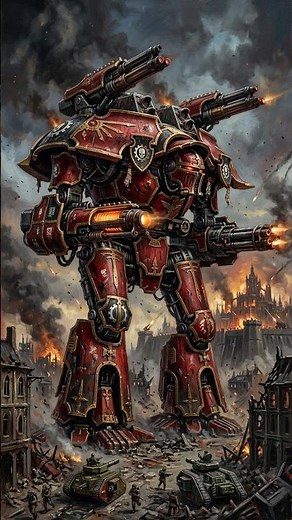 The Titan Princeps Who Becomes A God’s Nervous System #AdeptusTitanicus #Titanicus #Warhammer40k
