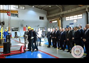Egypt inaugurates first submersible pump production factory Prime Minister Mostafa Madbouly inaugurated on Tuesday, December 16, 2025, Egypt's first submersible pump production factory at Qaha Chemical Industries Company in Qalyubia Governorate. The factory is affiliated with the Ministry of Military Production. ➡️ During the inauguration ceremony, Minister of State for Military Production Mohamed Salah El-Din Mostafa affirmed that submersible pumps manufactured by military production companies 