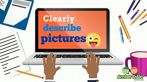 Distance Learning - Clearly describe pictures