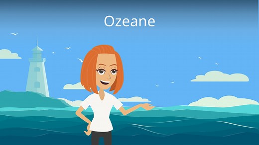 Ozeane • Alle Ozeane, alle Weltmeere, Karte