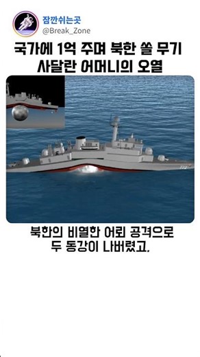 국가에 1억원 주며 북한 쏠 무기 사달란 어머니의 오열