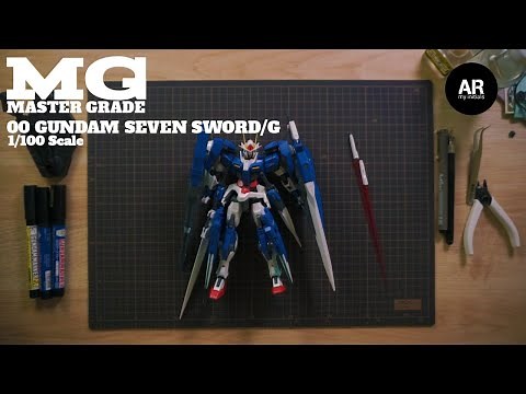 MG 00 GUNDAM SEVEN SWORD/G | MASTER GRADE | BUILD | ASMR