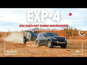 254 km/h WITH TRAILER | Bruder EXP-4 at the CMT 2025 in Stuttgart