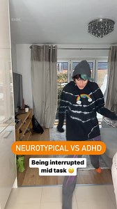 Neurotypical VS ADHD being interrupted #adhdsupport #neurodiversity #ADHD #neurodivergent #adhdlife #adhdbrain #adhdawareness #adhdproblems | ADHD_love_