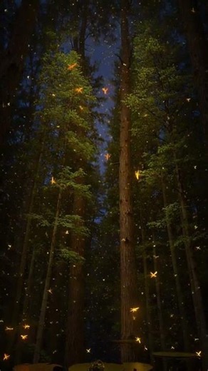 10,000 Fireflies Turned This Forest Into Something That Doesn't Look Real ✨🌲