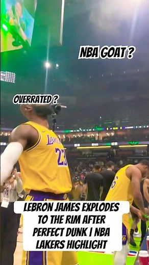 Momentum — LeBron James NBA Game Highlights From a Complete Performance #lebronjames #nbabasketball