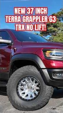 New 37" Terra Grappler G3s Transform My Stock Height TRX