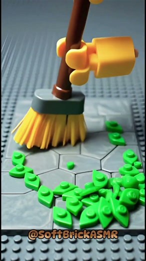 Oddly Satisfying LEGO Yard Cleaning & Repairs #lego #shorts #oddlysatisfying