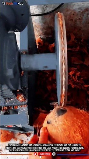 Innovation Coconut Grinder: High Efficiency, Faster Process, Consistent Result #tech