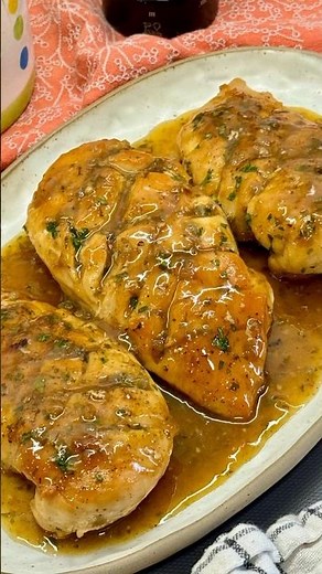 Super juicy chicken breasts in lemon sauce! 🍗🍋 An easy and affordable recipe 😋 #youtubeshorts #sh...