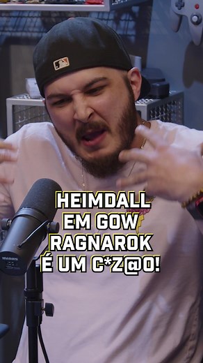 DUBLADRO DO HEIMDALL EM GOW RAGNAROK! #flowgames #flowgamespodcast #godofwarragnarok #heimdall #heimdallgodofwar #dublador #dublagem #brunocasemiro