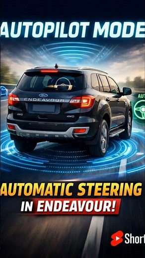 Automatic STEERING in Endeavour 😳 | Hands Free Drive 😱🔥 #car