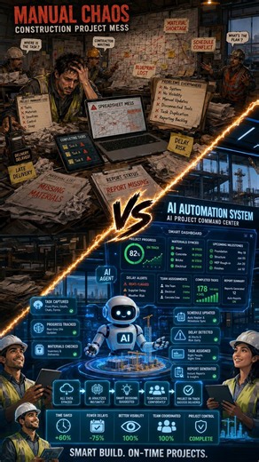 How AI Automation Transforms Construction Project Management