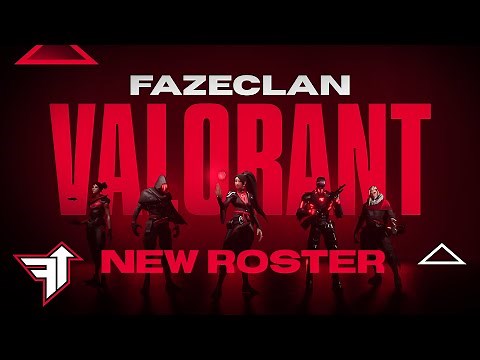 FaZe Clan's New Valorant Roster | 4 NEW MEMBERS