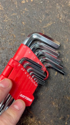 60% Price Drop - Daytona 13pce Metric Magnetic Ball Drive Hex Key Set (D13MMBD) $14.95 (norm $38)