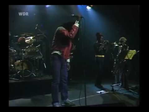 Burning Spear live at Rockpalats 1981 Germany - ״Follow Marcus Garvey