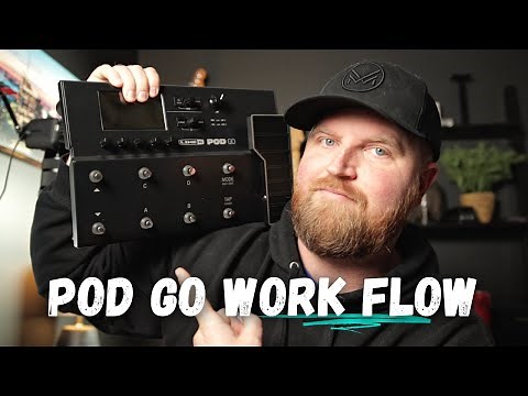 Line 6 Pod Go and how I use it LIVE!