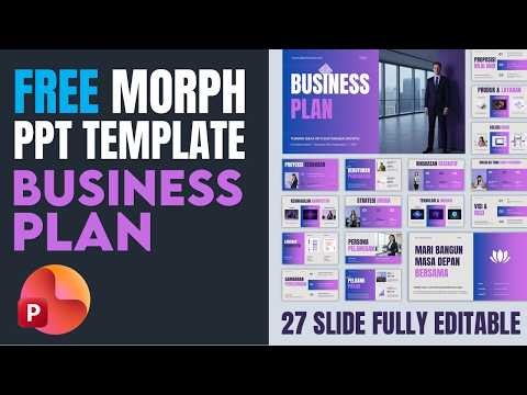 📊 FREE Business Plan PPT Template | Fully Editable PowerPoint Business Plan Presentation
