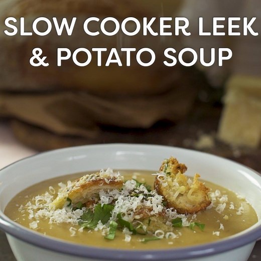 6.5K reactions · 4.7K shares | Leek and potato soup, the perfect slow-cooker recipe for an easy Winter warmer. | Knorr | Facebook