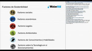 Una herramienta para monitorear la escalabilidad de tecnologías de agua y saneamiento (TAF – Technology Applicability Framework)