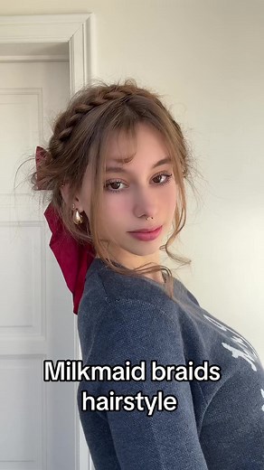 Milkmaid Braids Hairstyle Tutorial: Easy Step-by-Step Guide