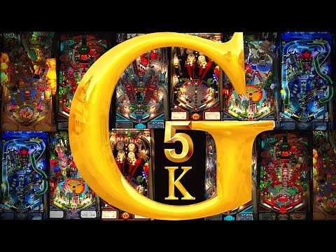 4K G5K Showcase Vpx Visual Pinball Gameplay (3 Screen Setup)