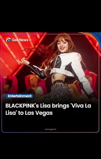 BLACKPINK Lisa Makes History! 🎰 Viva La Lisa Las Vegas Residency Announced!