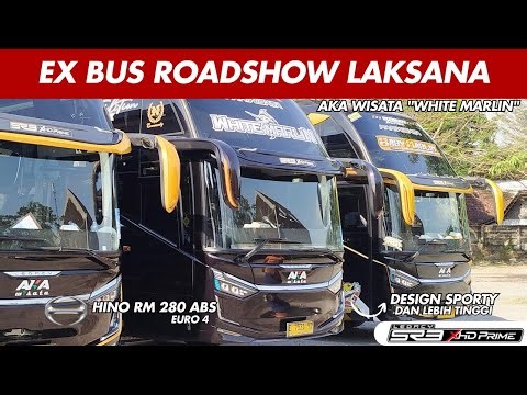 BUS ROADSHOW KAROSERI LAKSANA || GAGAH DAN LEBIH TINGGI