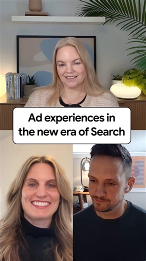 Don’t get hung up on individual asset impressions if you want to win in the new era of Search 👇 In this episode of Ads Decoded, host Ginny Marvin joins product experts Abby Butler (Ads UI Product Manager) and Adam Bullock (Search Ads UX Lead) to unpack the design process behind the design, testing and rollout of new Search ad experiences. Abby and Adam share how focusing on asset variety helps you future-proof your strategy as formats evolve: 🎨 𝗙𝗹𝗲𝘅𝗶𝗯𝗶𝗹𝗶𝘁𝘆 𝗶𝘀 𝗸𝗲𝘆: Provide a div