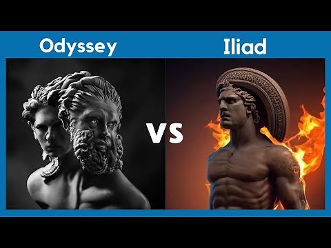 The Iliad vs the Odyssey