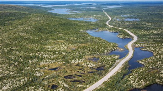 The loneliest road in Canada
