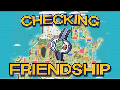 How to Check Friendship in Pokemon Diamond, Pearl and Platinum