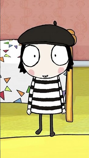 Sarah and Duck Pretend to Mime